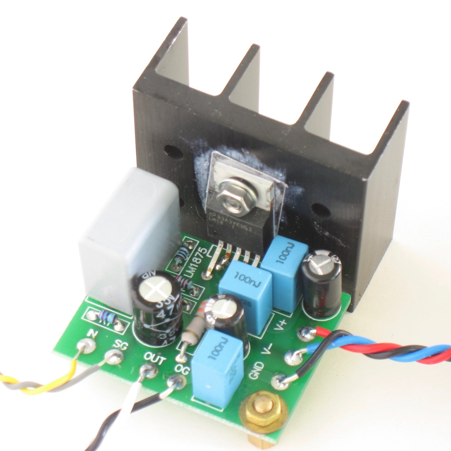 LM1875 Amplifier and Power Supply Board Set