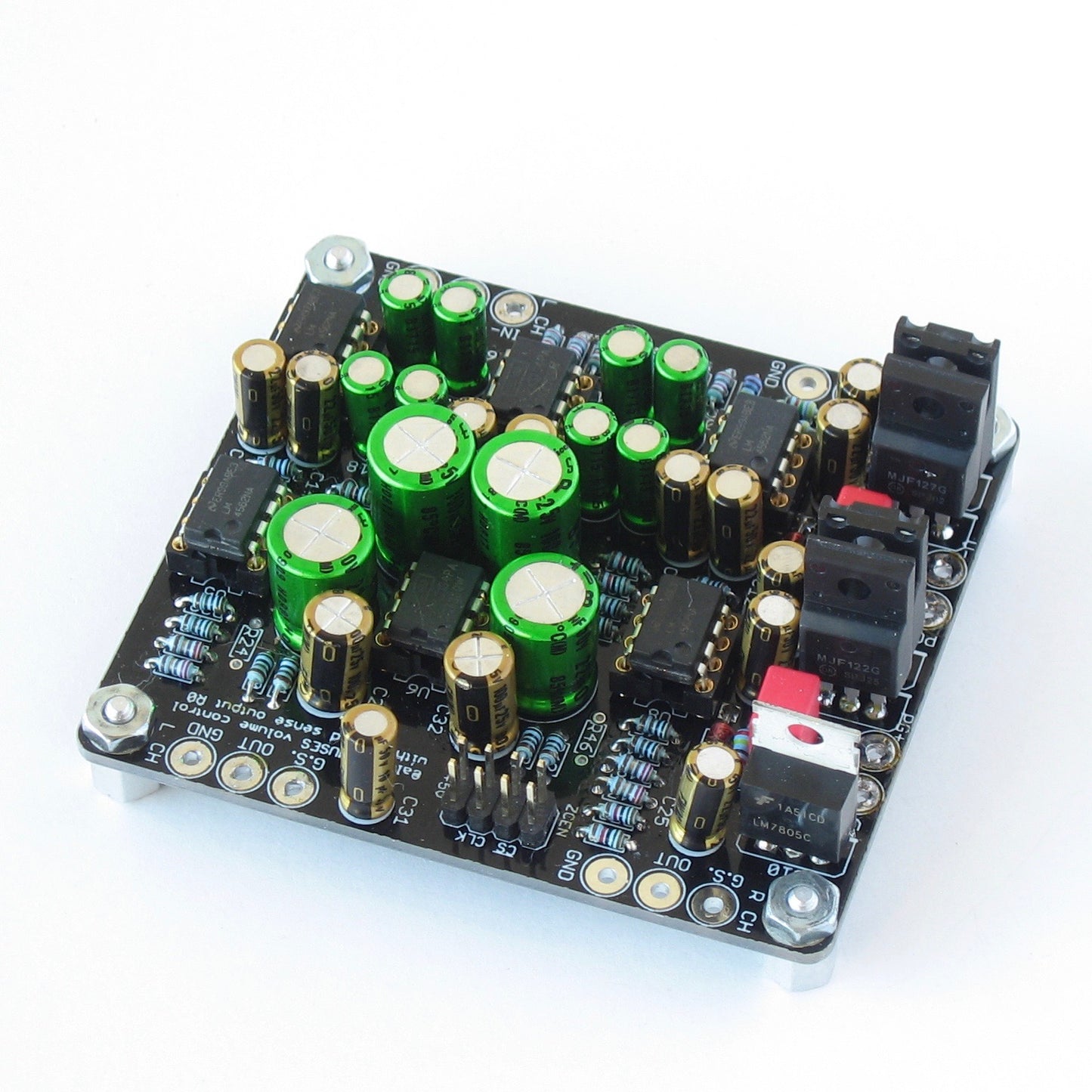MUSES72320 Volume Control Board with Ground Sensing Output
